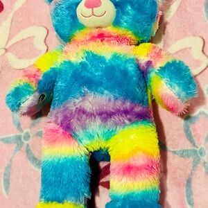 Build-A-Bear Colorful Plush Bear